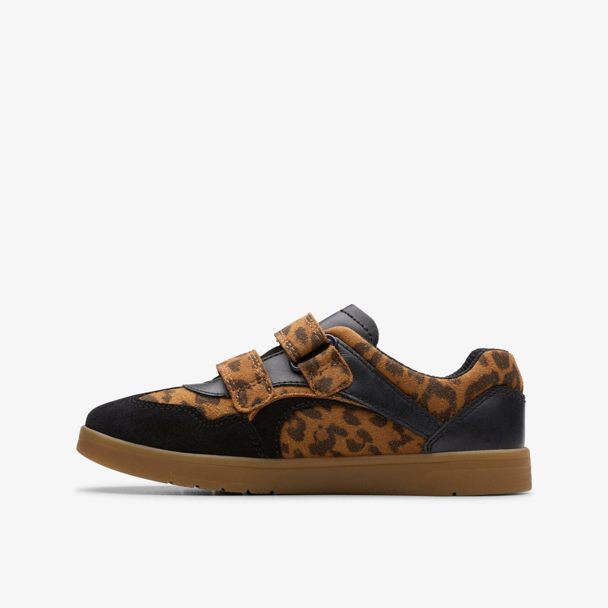 Clarks Kids Disco Vibe Kid Leopard Print