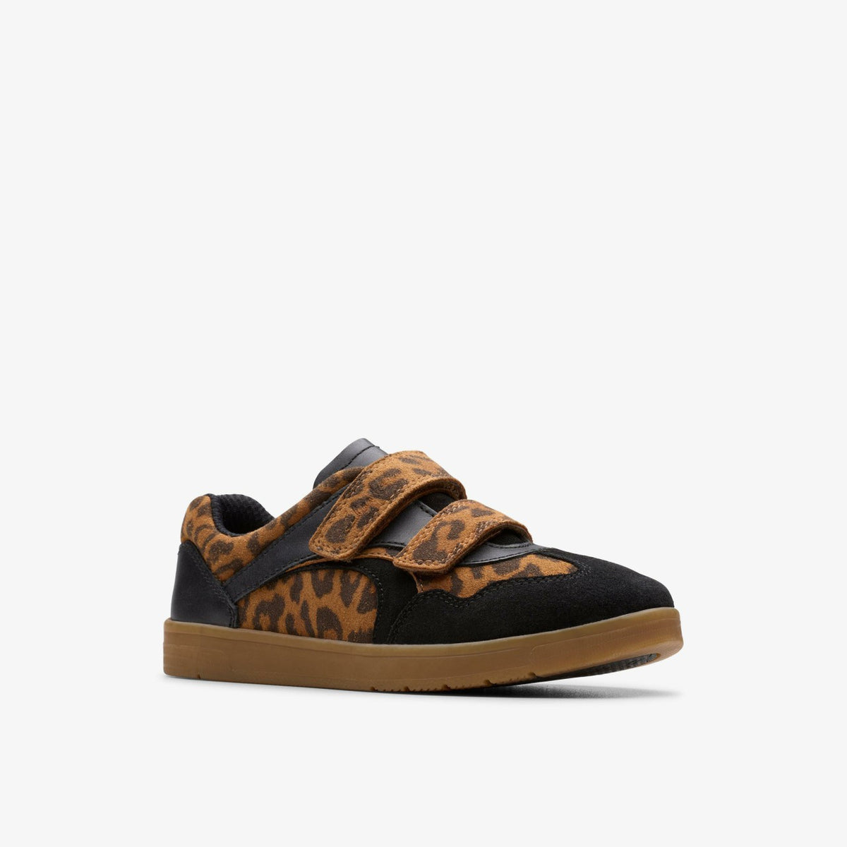 Clarks Kids Disco Vibe Kid Leopard Print