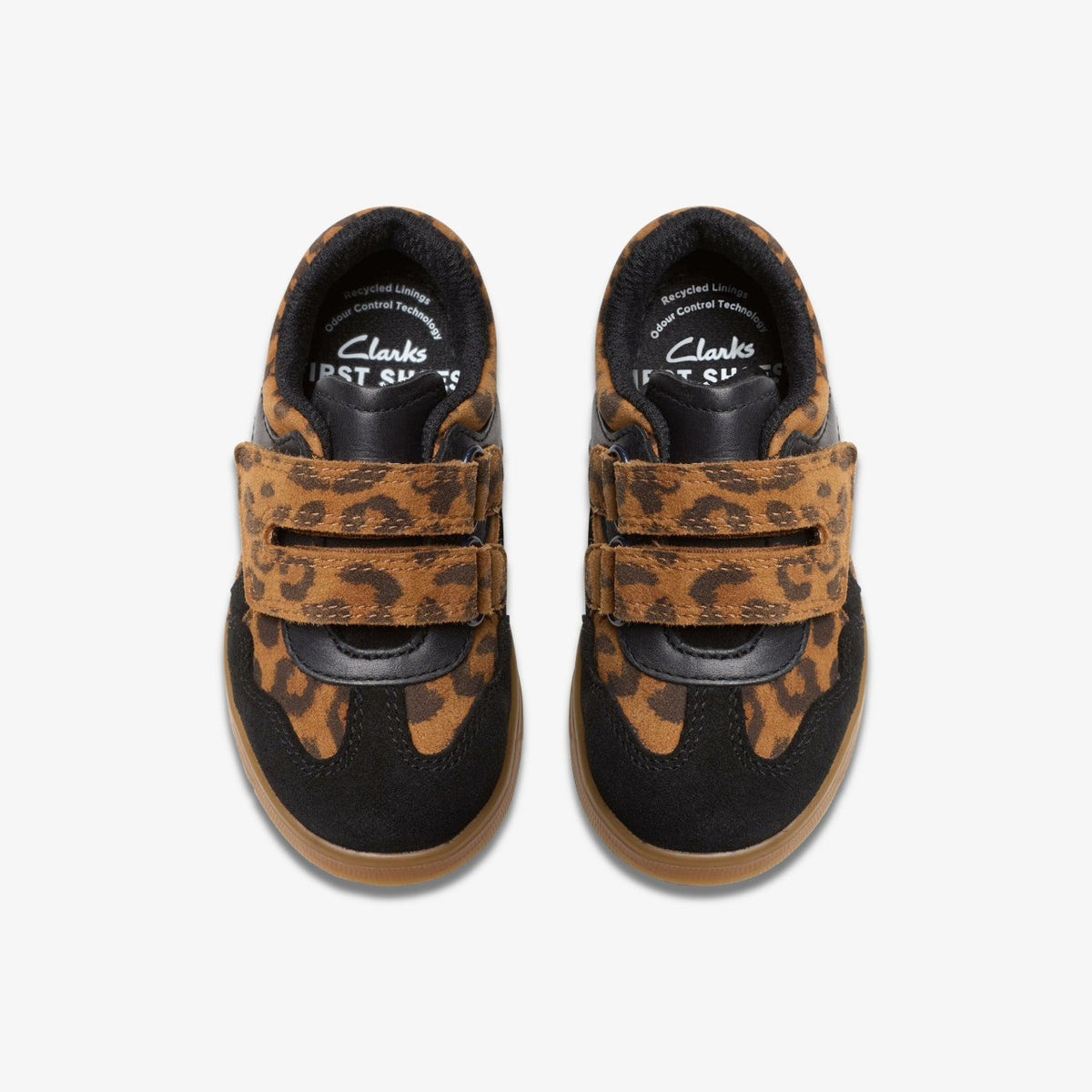 Clarks Kids Disco Vibe Toddler Leopard Print