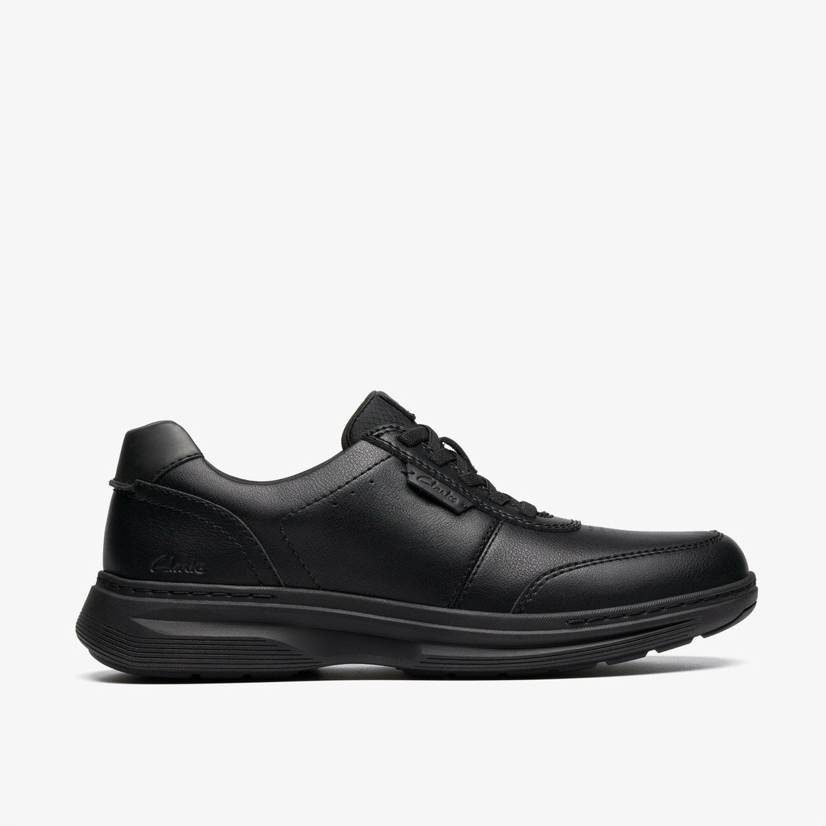 Clarks Men Craftwell Lace Black Leather