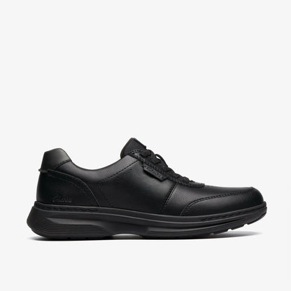 Clarks Men Craftwell Lace Black Leather