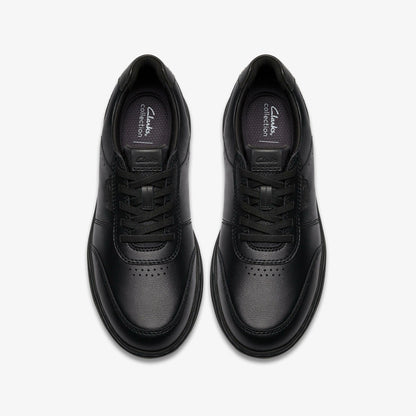 Clarks Men Craftwell Lace Black Leather