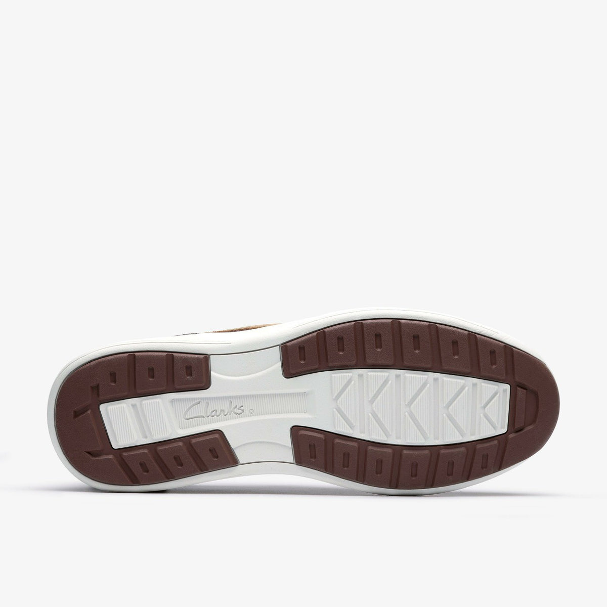 Clarks Men Craftwell Step Light Brown Leather