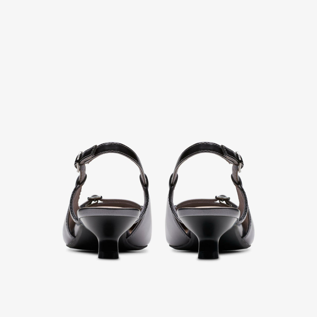 Clarks Women Scarlyt Rowan Dark Pewter Metallic