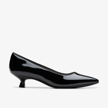 Clarks Women Scarlyt Piper Black Patent