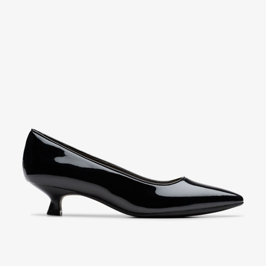 Clarks Women Scarlyt Piper Black Patent