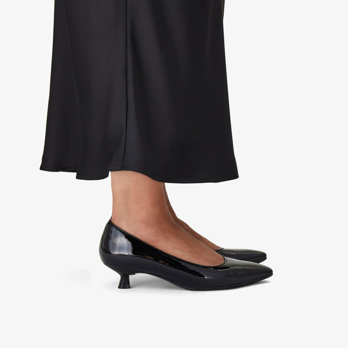 Clarks Women Scarlyt Piper Black Patent