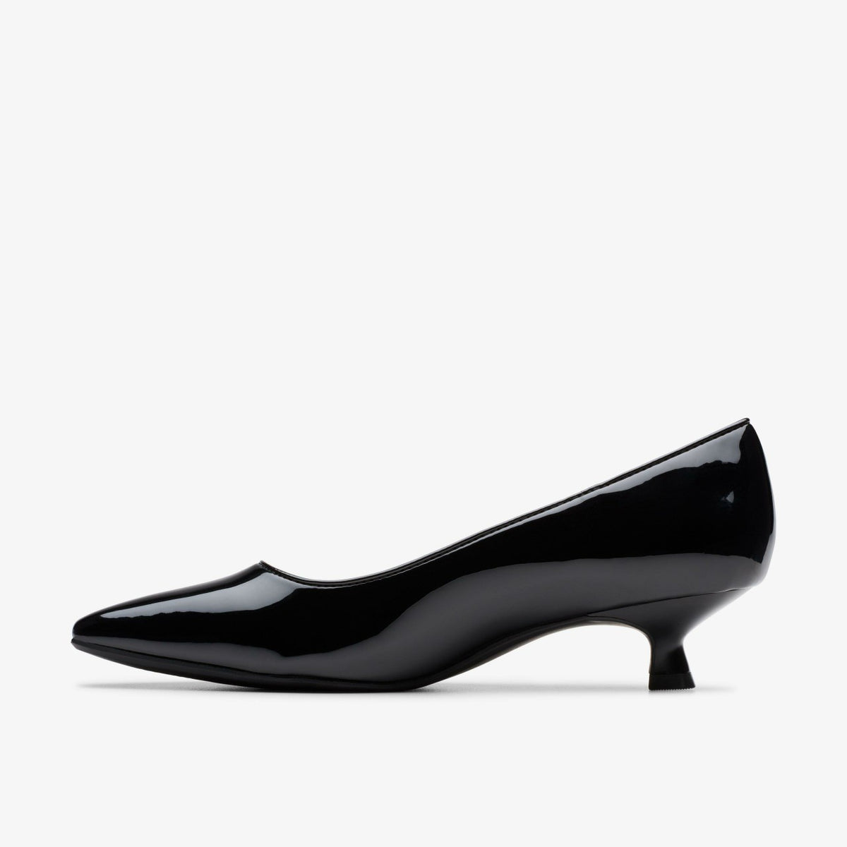 Clarks Women Scarlyt Piper Black Patent