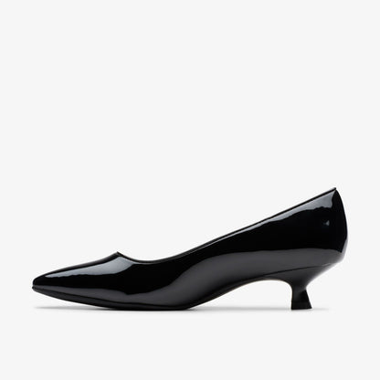 Clarks Women Scarlyt Piper Black Patent