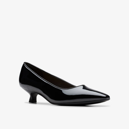 Clarks Women Scarlyt Piper Black Patent
