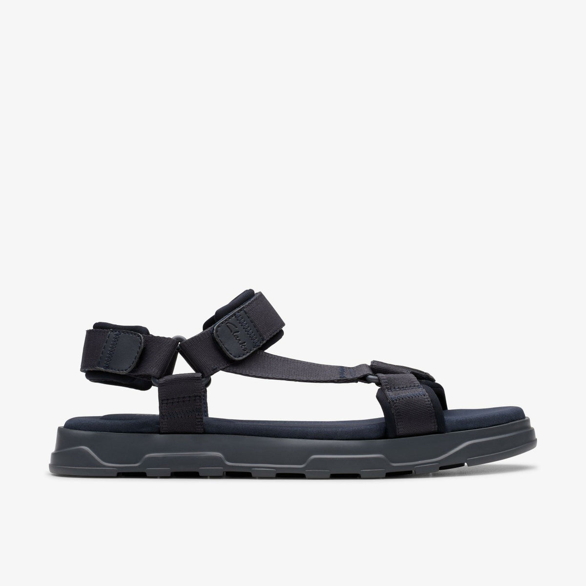 Clarks Men Kilver Strap Navy