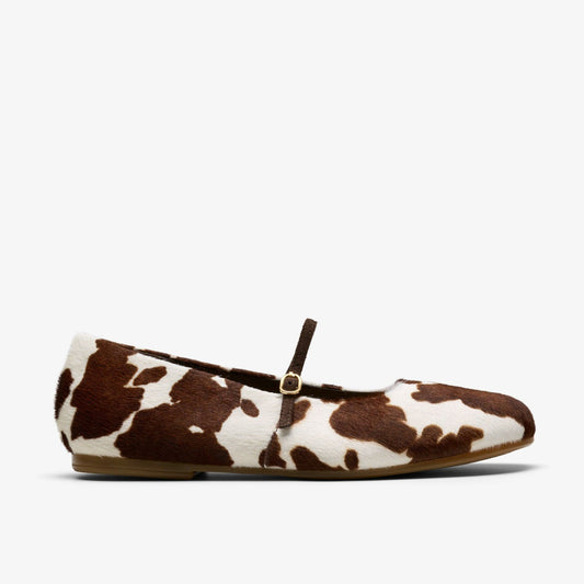 Clarks Women Livia Sky Cow Print