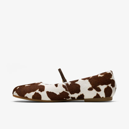Clarks Women Livia Sky Cow Print