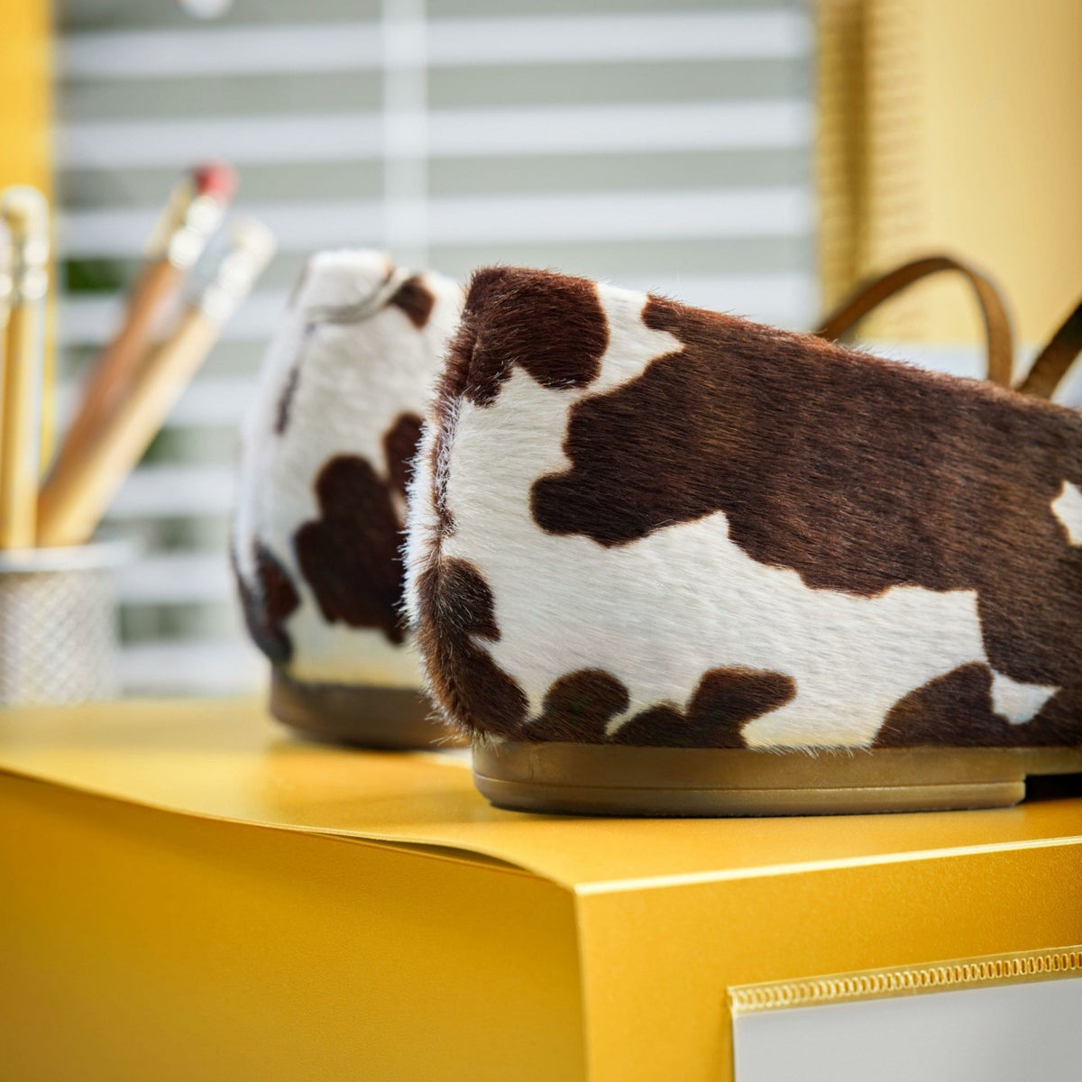 Clarks Women Livia Sky Cow Print