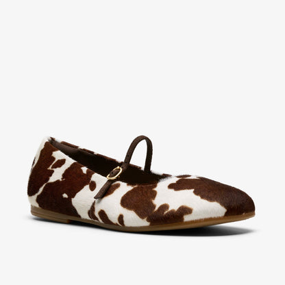 Clarks Women Livia Sky Cow Print