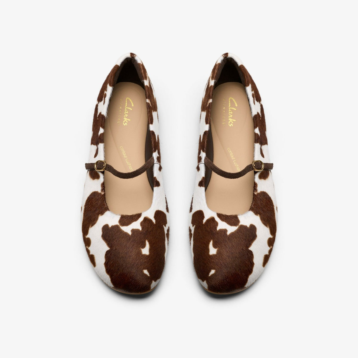 Clarks Women Livia Sky Cow Print