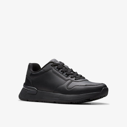 Clarks Men Elwick Lace Black