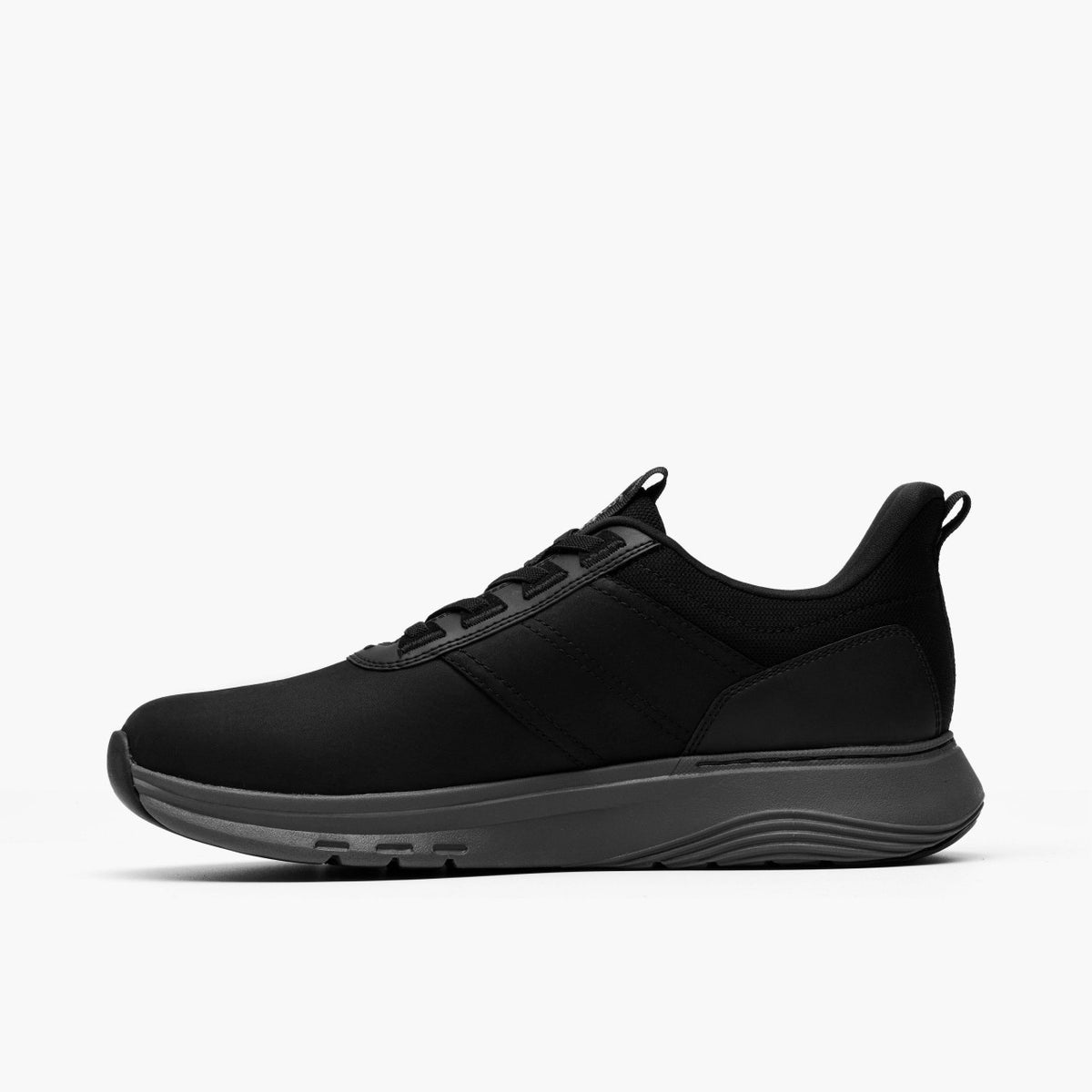 Clarks Men Motion Trek LX Black Leather