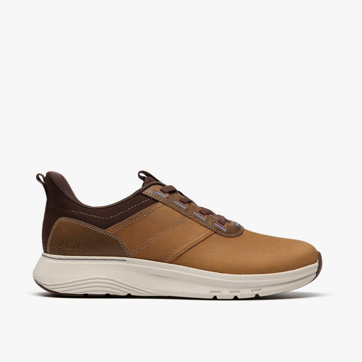 Clarks Men Motion Trek LX Dark Tan Leather