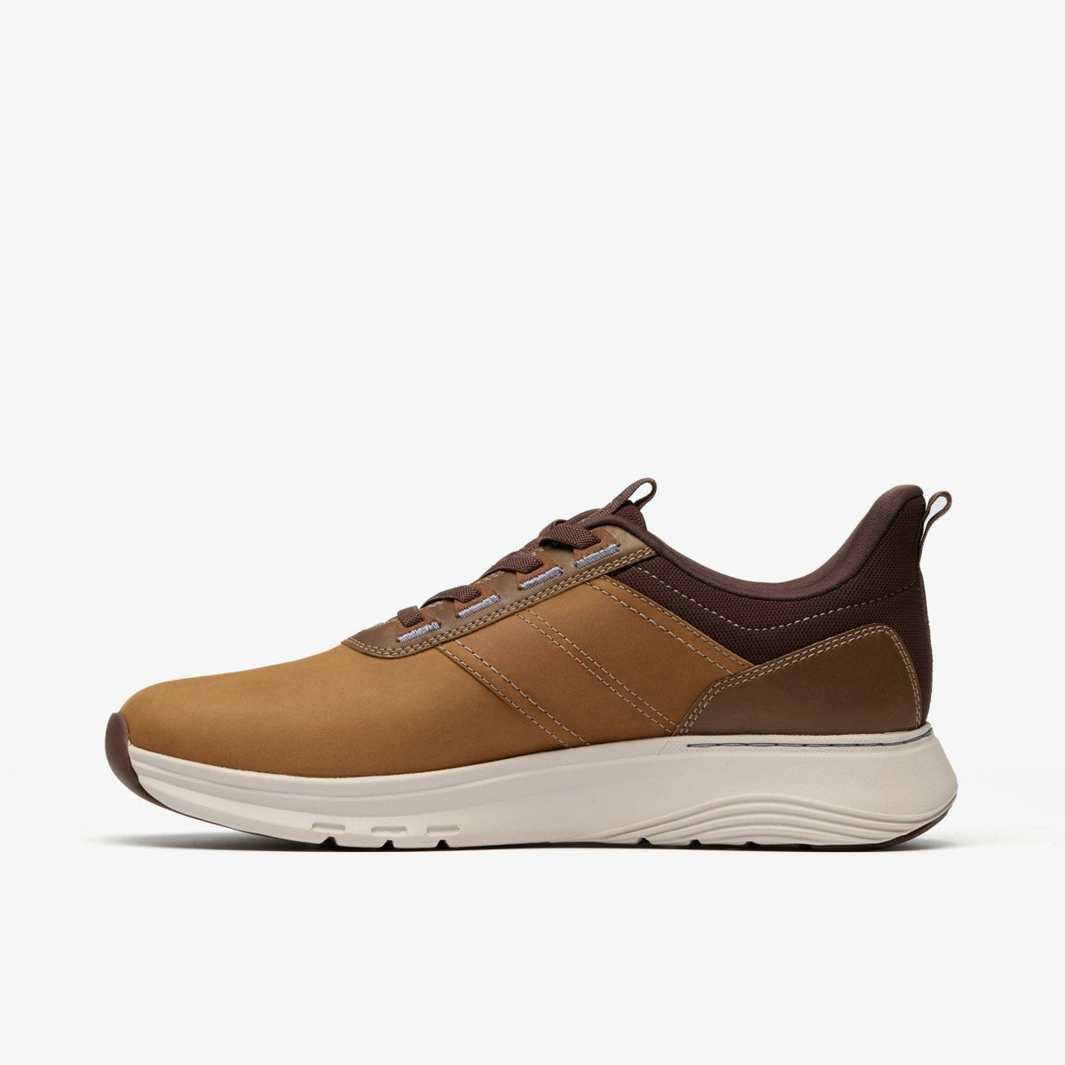Clarks Men Motion Trek LX Dark Tan Leather