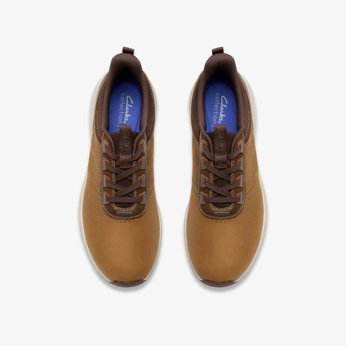 Clarks Men Motion Trek LX Dark Tan Leather