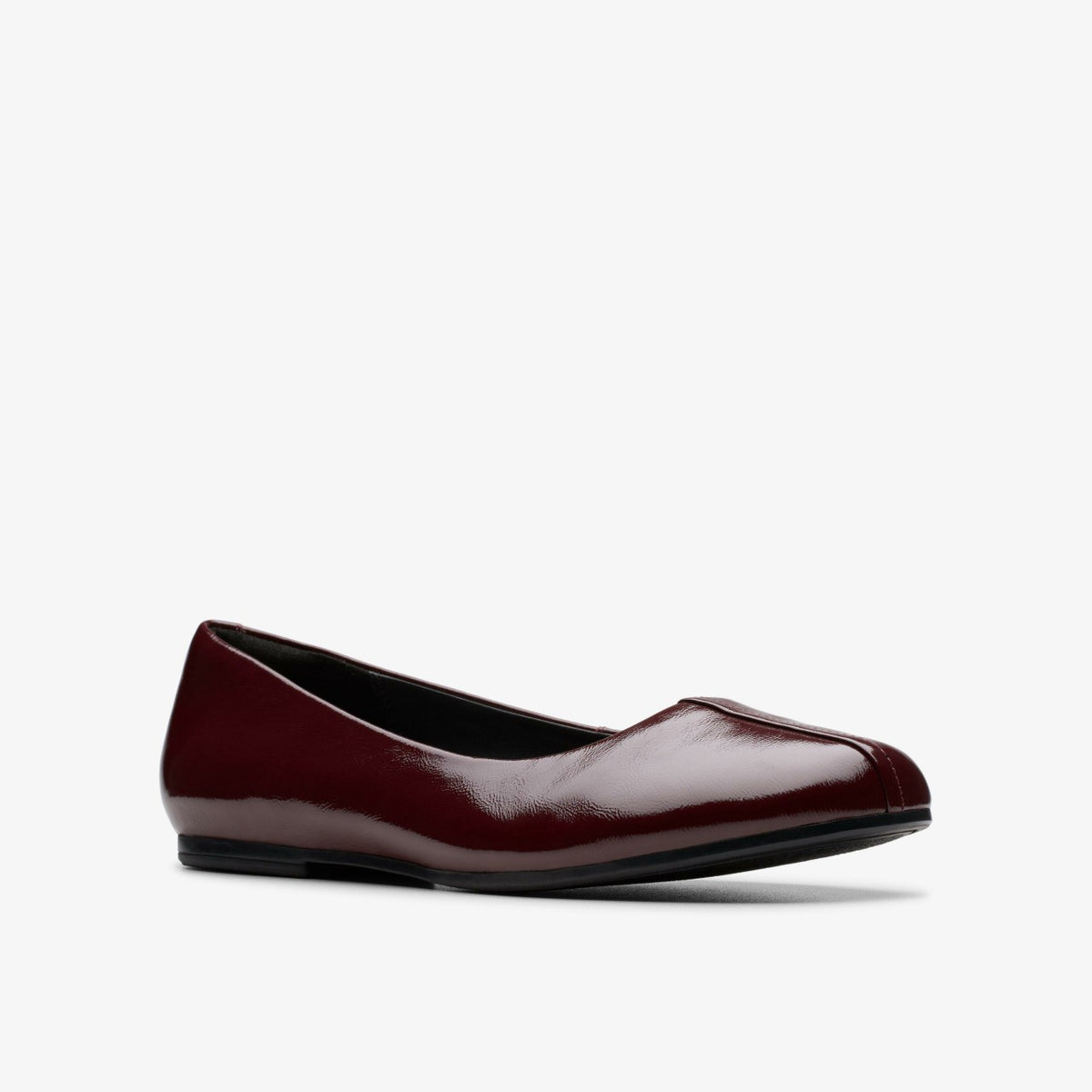 Clarks Women Livia Lily Burgundy Patent
