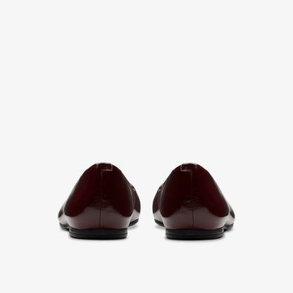 Clarks Women Livia Lily Burgundy Patent