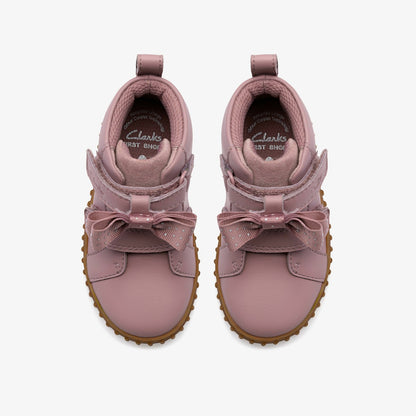 Clarks Kids Cove Sky Toddler Dusty Pink