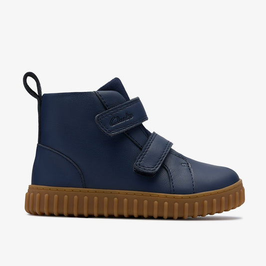 Clarks Kids Cove Sky Toddler Navy