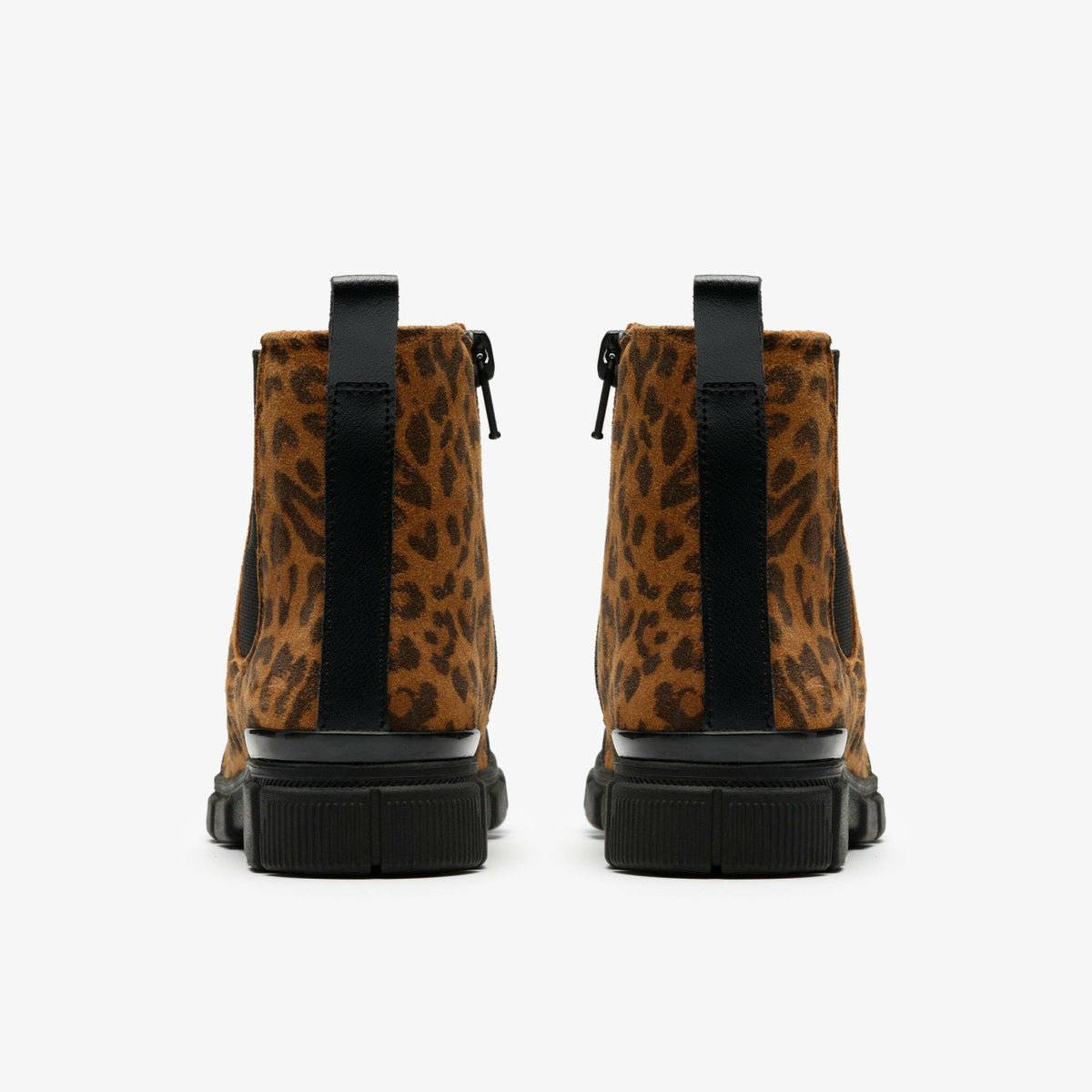 Clarks Kids Evyn Chelsea Kid Leopard Print