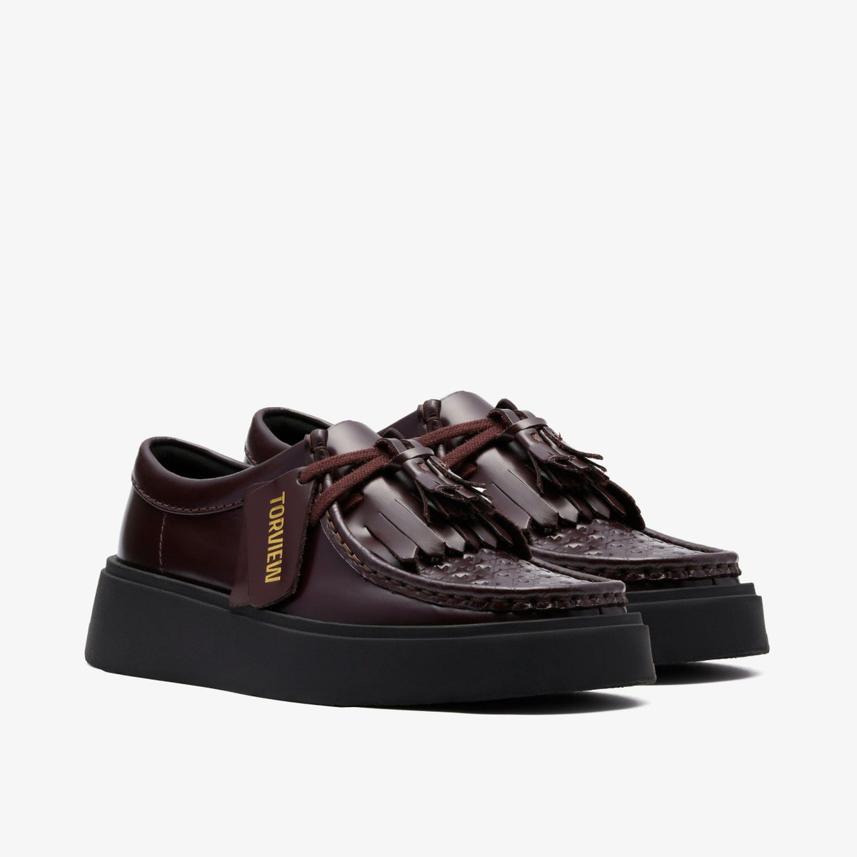 Clarks Women Torview W Purple Grape Leather