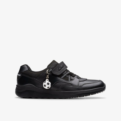 Clarks Kids Daze Kick Kid Black