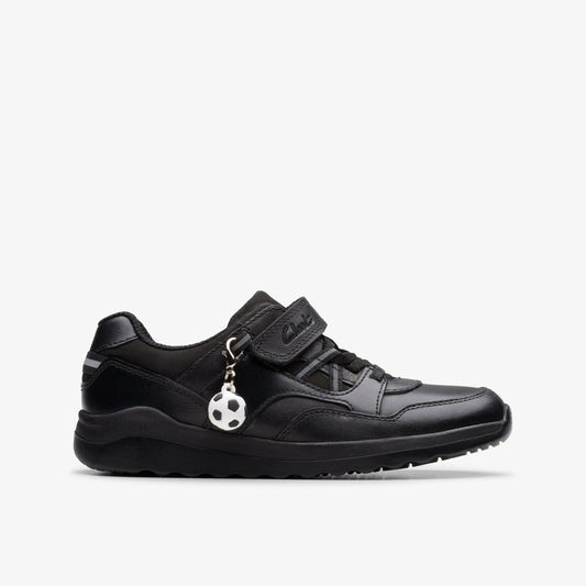 Clarks Kids Daze Kick Kid Black