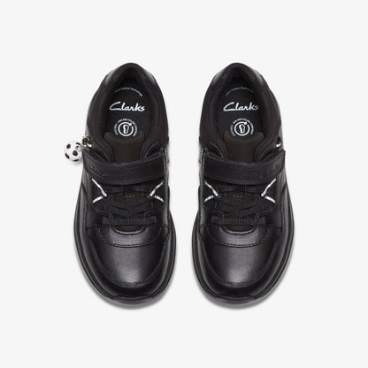Clarks Kids Daze Kick Kid Black