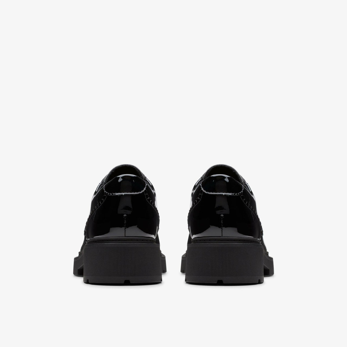 Clarks Kids Eris Pure Youth Black Patent