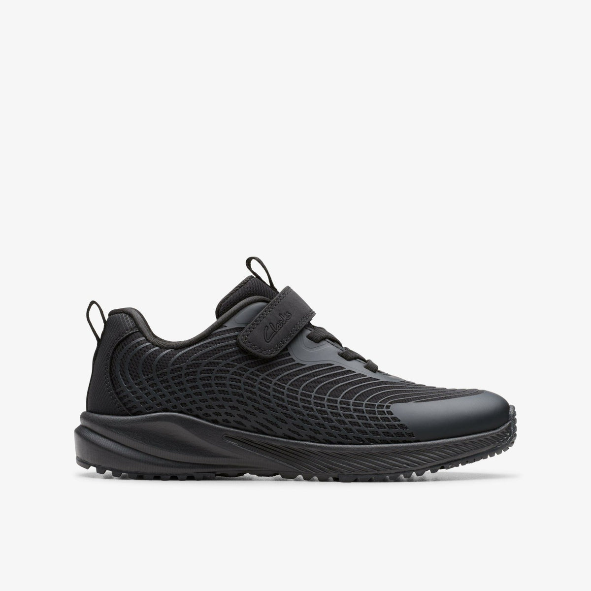 Clarks Kids Deyes Dash Kid Black/Black
