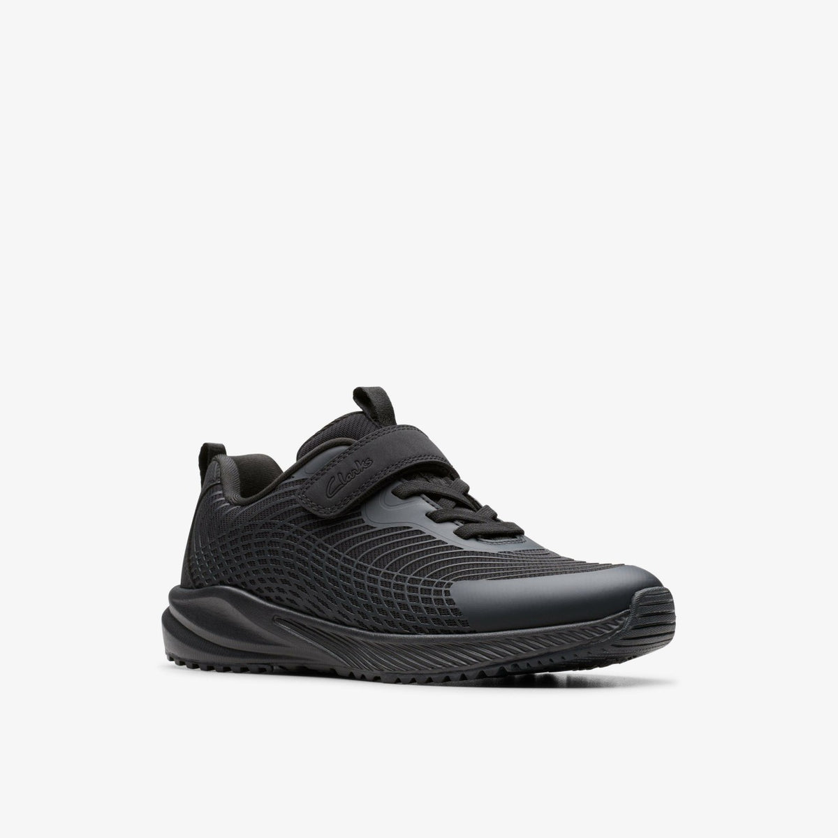 Clarks Kids Deyes Dash Kid Black/Black