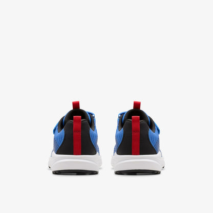 Clarks Kids Deyes Dash Kid Blue Synthetic