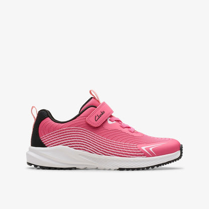 Clarks Kids Deyes Dash Kid Pink Synthetic