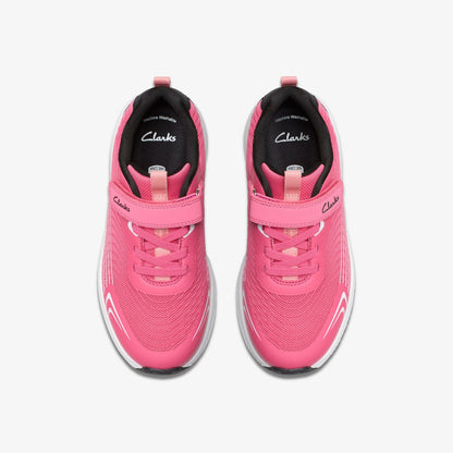 Clarks Kids Deyes Dash Kid Pink Synthetic