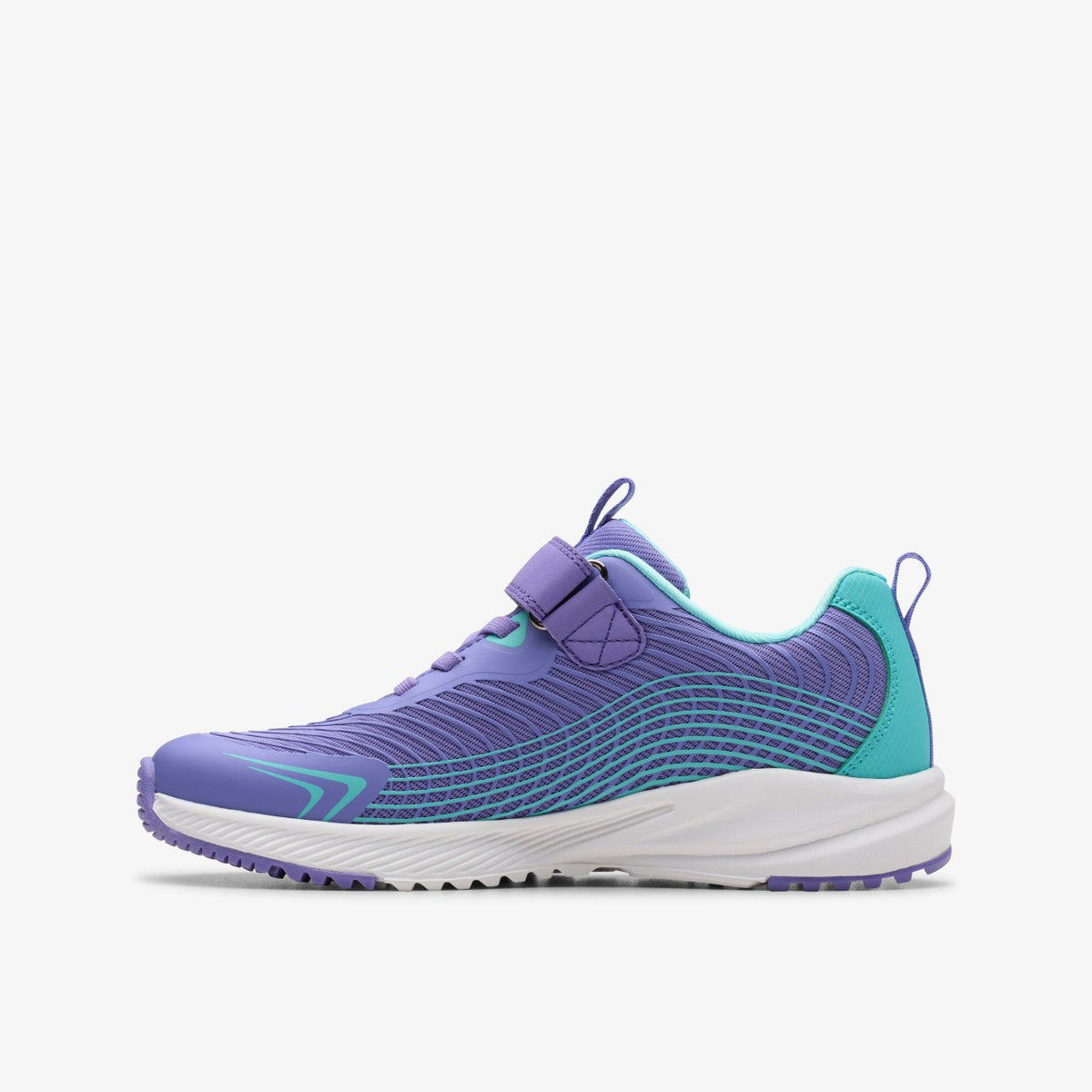 Clarks Kids Deyes Dash Kids Purple Synthetic