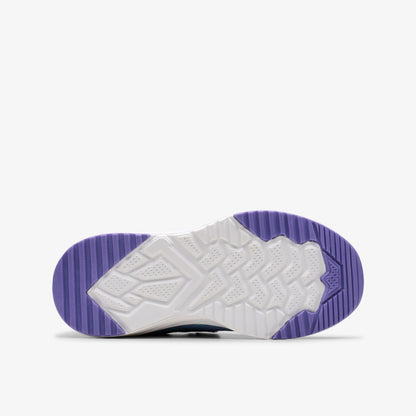 Clarks Kids Deyes Dash Kids Purple Synthetic