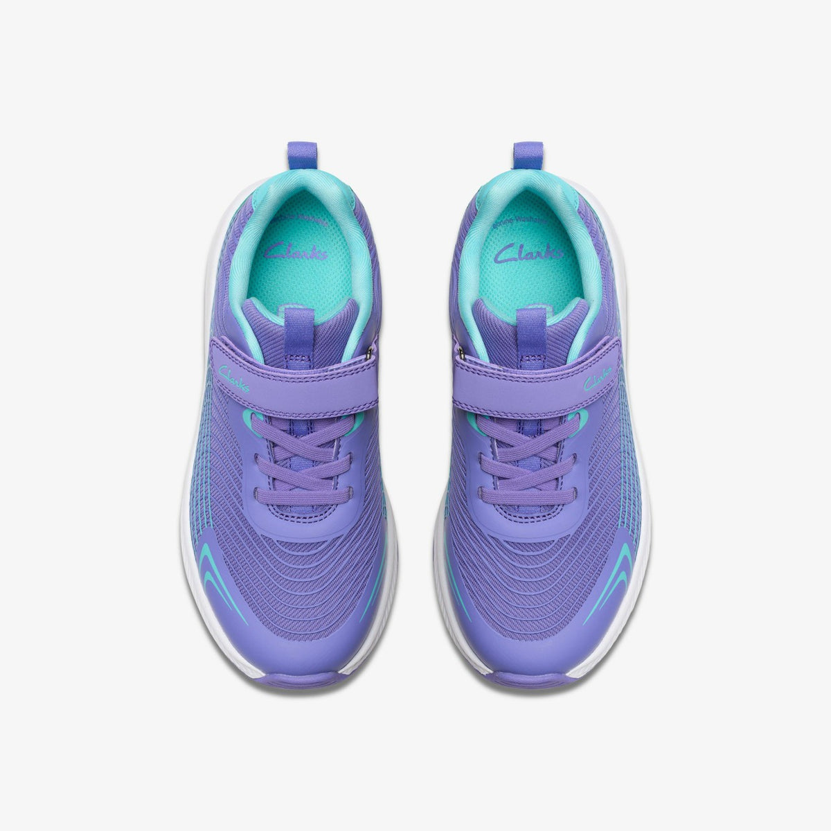Clarks Kids Deyes Dash Kids Purple Synthetic