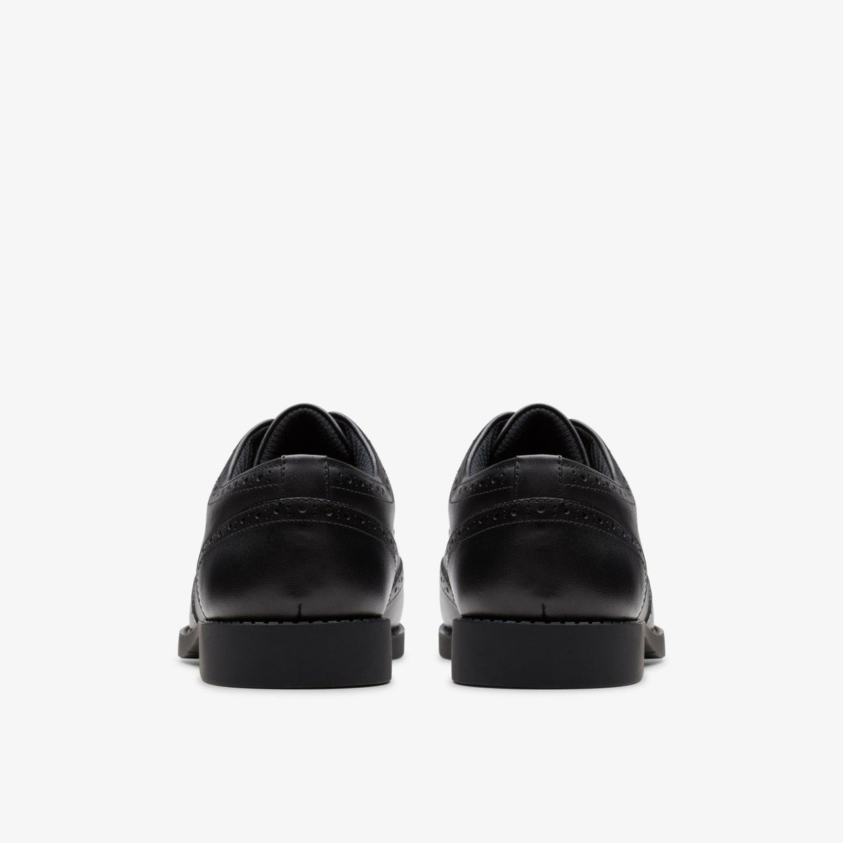 Clarks Kids Tapa Pure Youth Black Leather