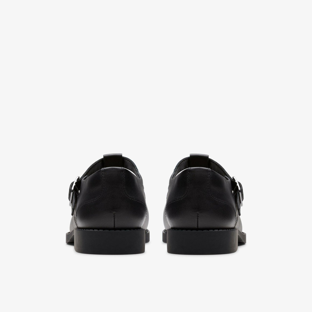 Clarks Kids Tapa Hope Youth Black Leather