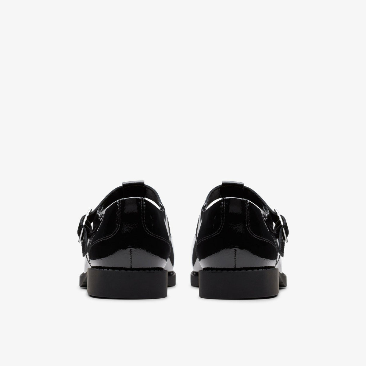 Clarks Kids Tapa Hope Youth Black Patent
