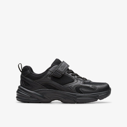 Clarks Kids Crafton Move Kid Black