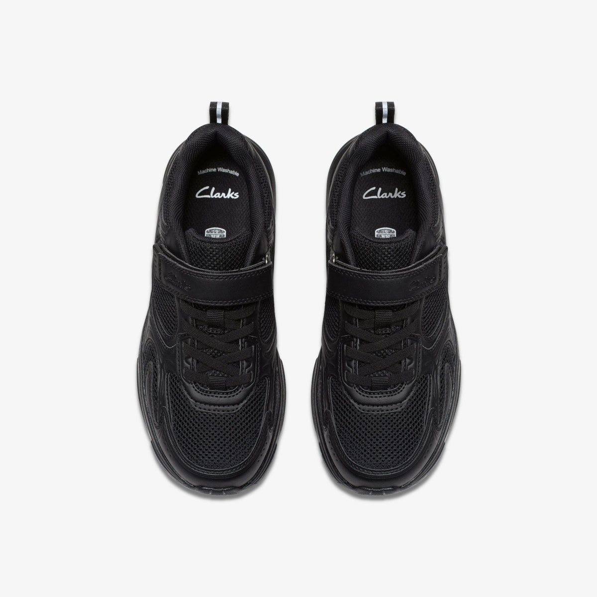 Clarks Kids Crafton Move Kid Black
