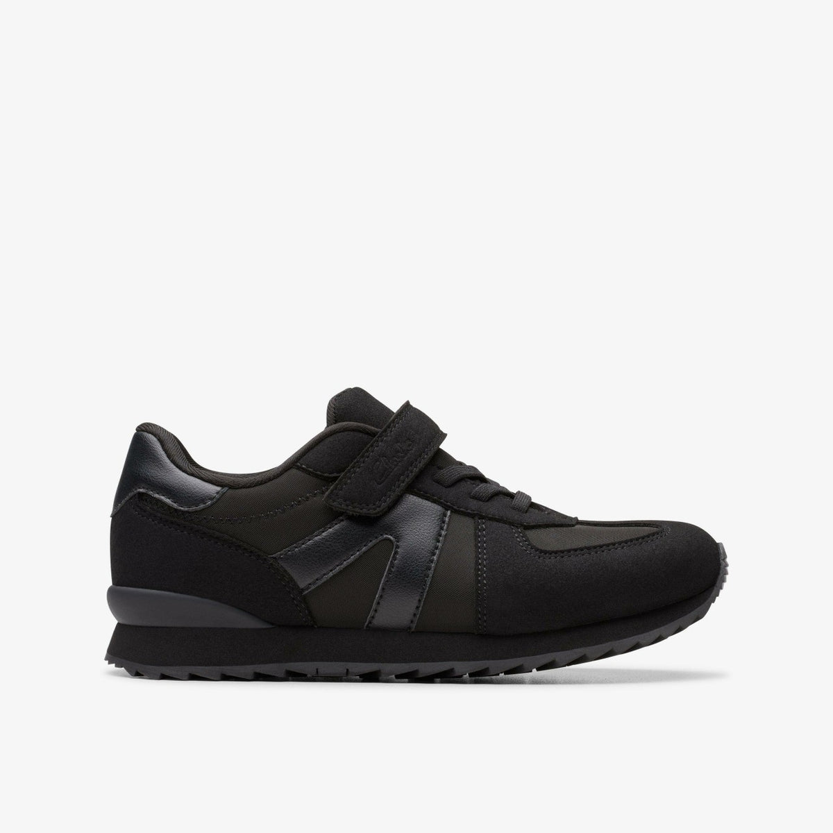 Clarks Kids Jaspen Vibe Kid Black/Black