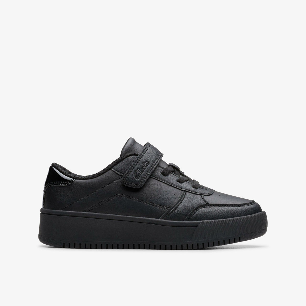 Clarks Kids Barley Step Kid Black